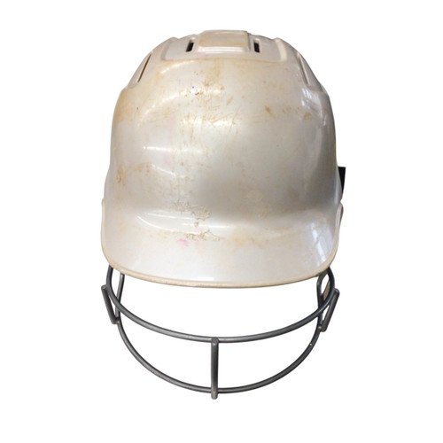 Vist Large View of Product Image Which is Used Adidas BATTING HELMET W/ MASK Batting Helmet w/Mask Grey MD