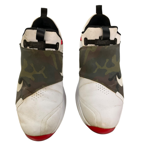 Vist Large View of Product Image Which is Used Nike PREMIER TOUR NRG Mens Golf Shoes White Senior 10.5