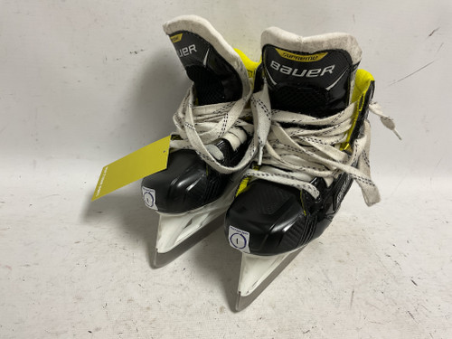 Vist Large View of Product Image Which is Used Bauer SUPREME 3S Junior Goalie Skate Black Junior 01