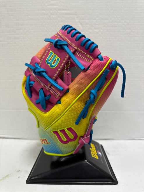 Vist Large View of Product Image Which is New WILSON A2000 GLOVE-11.5" Pink Lemonade