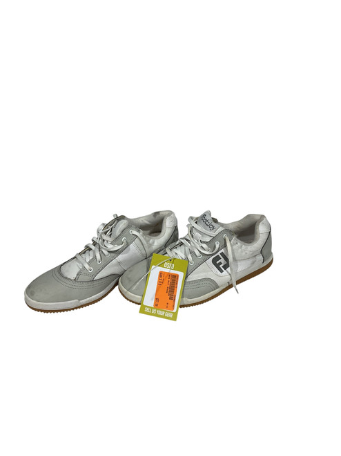 Vist Large View of Product Image Which is Used Mens Golf Shoes White Senior 8.5