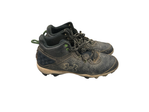 Vist Large View of Product Image Which is Used Under Armour ART 3026592-001 BB/SB Cleats Black Senior 8