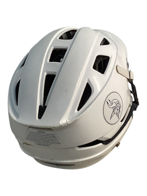 Vist Large View of Product Image Which is Used Cascade SEVEN Lacrosse Helmet White LG