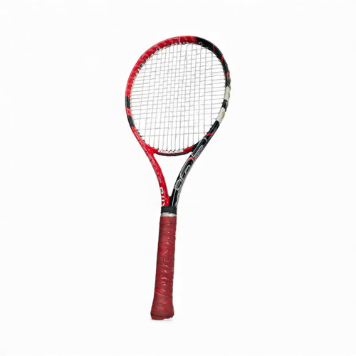 Vist Large View of Product Image Which is Used Babolat XS 102 Adult Tennis Racquet Red 4 1/4"