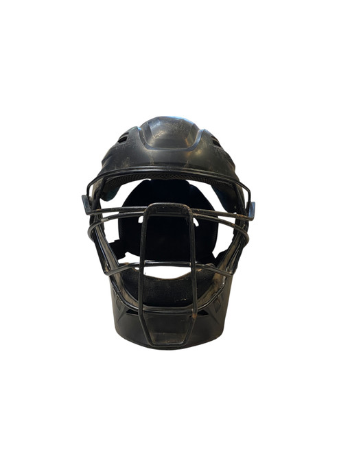 Vist Large View of Product Image Which is Used Easton ELITE X Catchers Helmet w/Mask Black LG