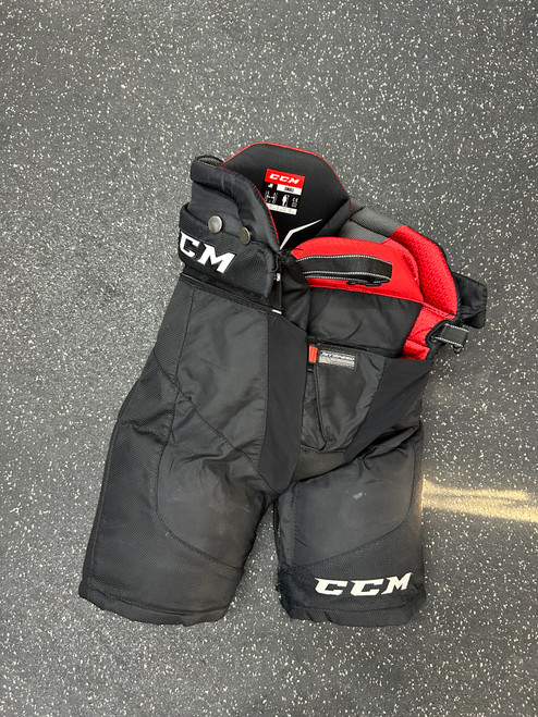 Used CCM JETSPEED FT 390 Junior Pant Black LG 10589-S000417015 Vist Large View of Product Image Which is Used CCM JETSPEED FT 390 Junior Pant Black LG