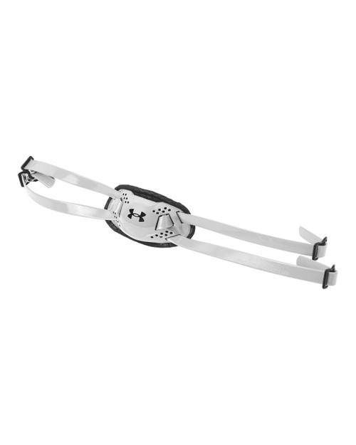 Vist Large View of Product Image Which is Under Armour Spotlight Youth Chin Strap White