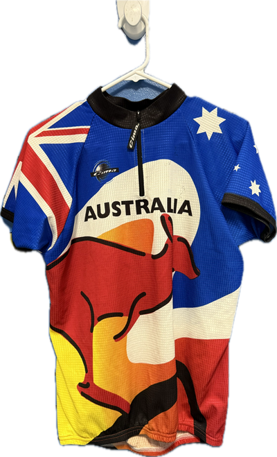 Vist Large View of Product Image Which is Used Adult Bike Jersey Royal Blue LG