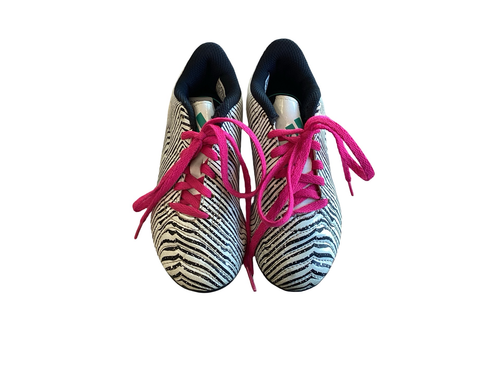 Vist Large View of Product Image Which is Adidas Soccer Cleats White Youth 13.0