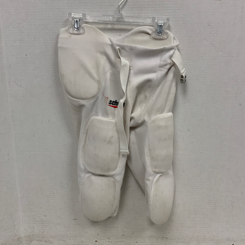 Vist Large View of Product Image Which is Used Schutt Youth FB Integrated Pants White SM