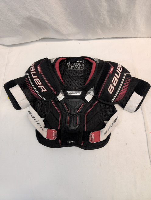 Vist Large View of Product Image Which is Used Bauer NSX Junior Shoulder Pads SM
