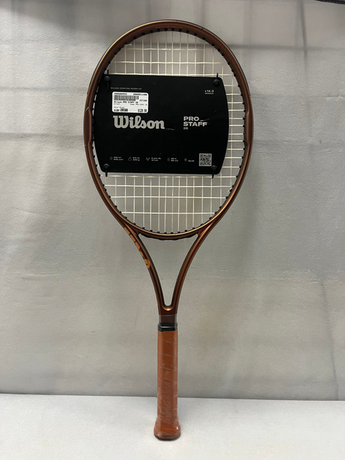 Vist Large View of Product Image Which is Used Wilson PRO STAFF 26 Junior Tennis Racquet Brown 26”