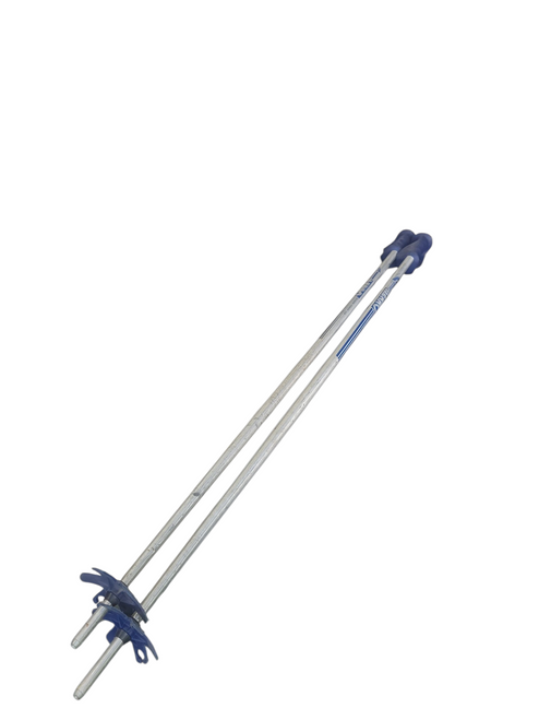 Vist Large View of Product Image Which is Used AERRO SKI POLES Mens DH Ski Pole Grey 120 cm / 48 in