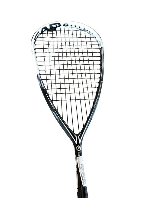 Vist Large View of Product Image Which is Head CYANO 120 XTR Adult Squash Racquet Black Unknown