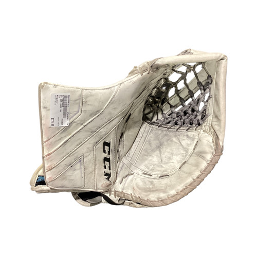 Vist Large View of Product Image Which is Used CCM AXIS Senior Goalie Catcher White