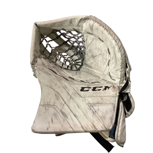 Vist Large View of Product Image Which is Used CCM AXIS Senior Goalie Catcher White