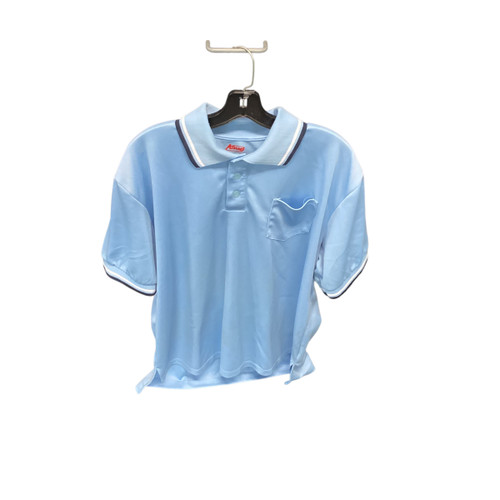 Vist Large View of Product Image Which is Used Adams UMPIRE POLO Other Clothing Carolina Blue XL