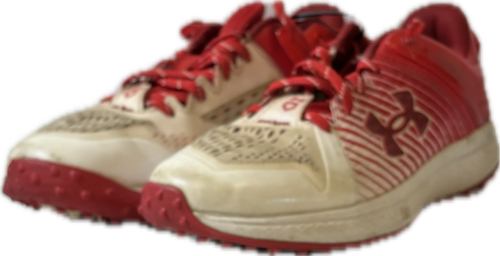 Vist Large View of Product Image Which is Used Under Armour 3025593-601 BB/SB Cleats Red Senior 7.5