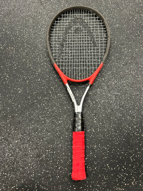 Used Head TI S2 Adult Tennis Racquet Red 4 5/8" 11726-S000284859 Vist Large View of Product Image Which is Used Head TI S2 Adult Tennis Racquet Red 4 5/8"