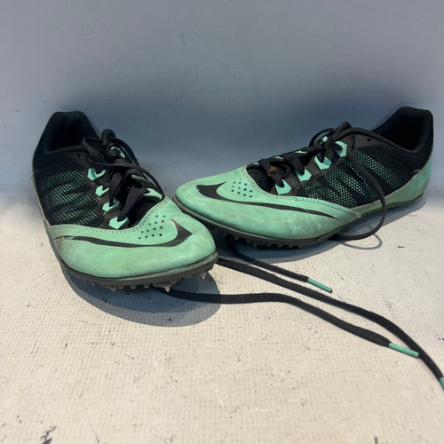 Vist Large View of Product Image Which is Used Nike Track & Field Cleats Adult Teal Senior 9.5
