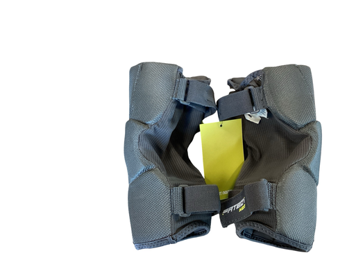 Vist Large View of Product Image Which is Warrior FATBOY Lacrosse Arm Pads/Guards Silver SM