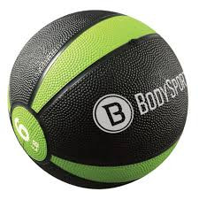 Vist Large View of Product Image Which is New Med Ball 6 lb BSP