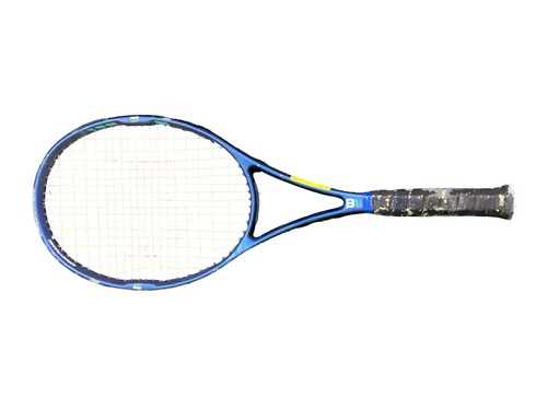 Vist Large View of Product Image Which is Used Wilson HIGH BEAM SERIES Adult Tennis Racquet Navy Blue 4 5/8"