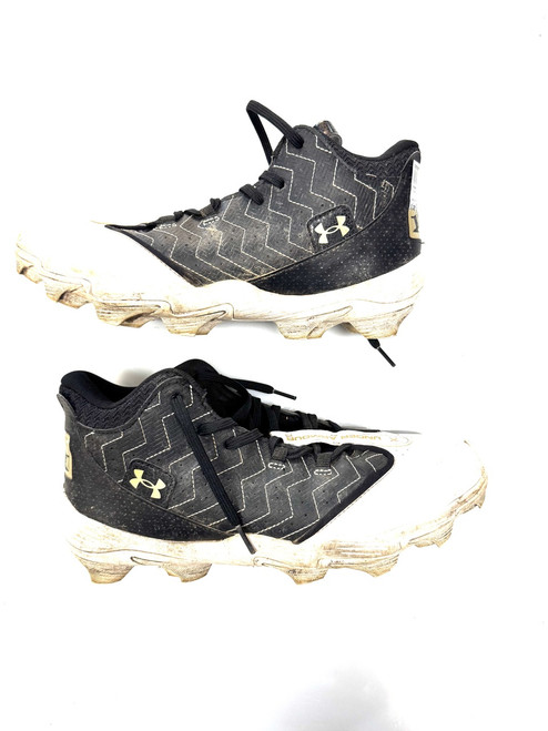 Vist Large View of Product Image Which is Used Under Armour BH SHOW BB/SB Cleats Black Senior 9