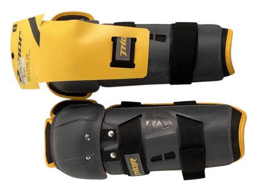 Vist Large View of Product Image Which is Used Thor SECTOR GP Adult Knee Guard Grey LG