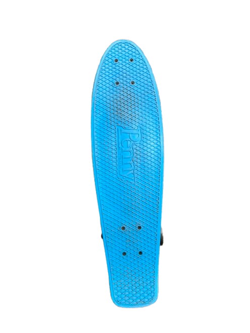 Vist Large View of Product Image Which is Used Penny BLUE PENNY BOARD 27 IN Complete Skateboard Royal Blue Regular
