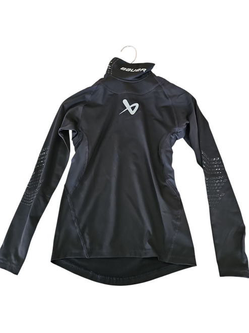 Vist Large View of Product Image Which is New Bauer Neck Longslve Yth XS