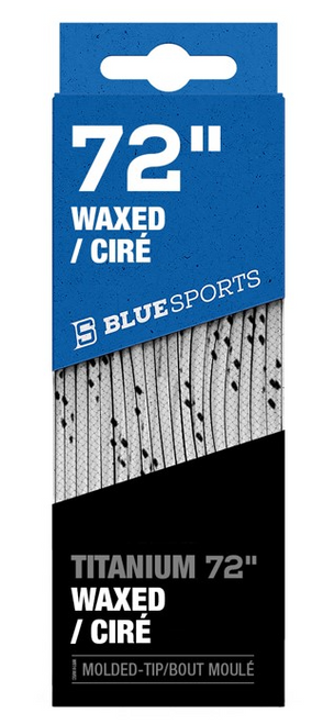 Vist Large View of Product Image Which is New Waxed Laces WHT 120"