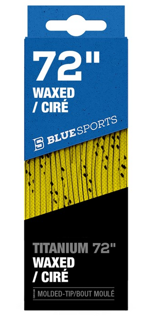 Vist Large View of Product Image Which is New Waxed Laces YLW 108"