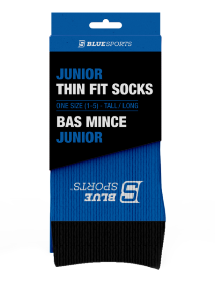 Vist Large View of Product Image Which is New Pro Skin Socks Jr BLU