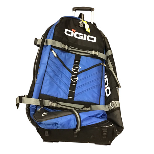 Vist Large View of Product Image Which is Used Ogio 9800 SOFT CASE WHEELED Travel Bag Royal Blue And Black
