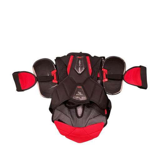 Vist Large View of Product Image Which is Used Bauer VAPOR 3X PRO Intermediate Shoulder Pads LG