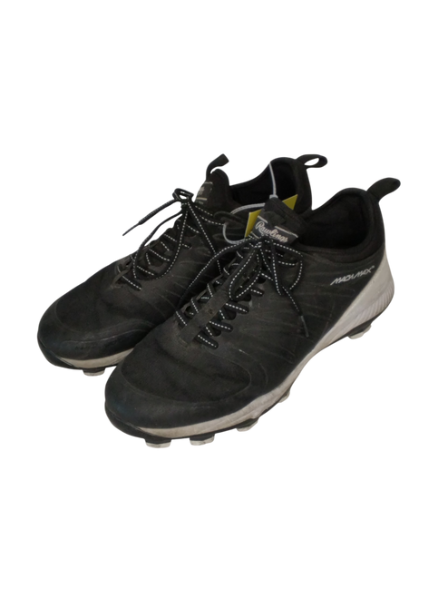 Vist Large View of Product Image Which is Used Rawlings Adult FB Cleats Black Senior 11