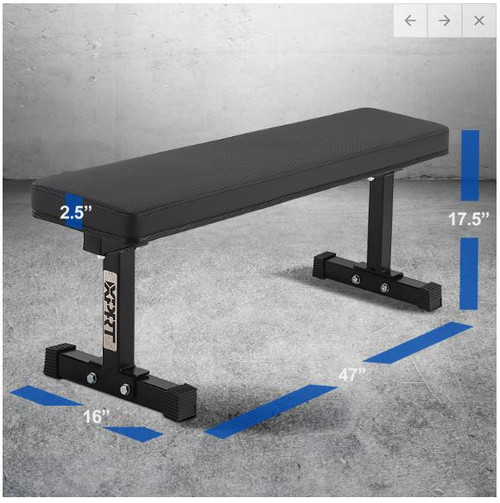 Vist Large View of Product Image Which is New Pro Flat bench - 1000 lb