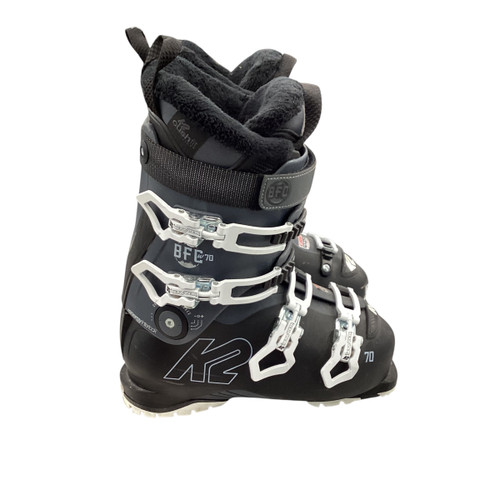 Vist Large View of Product Image Which is Used K2 BFC W 70 Womens DH Ski Boot Black 245 MP - M06.5 - W07.5