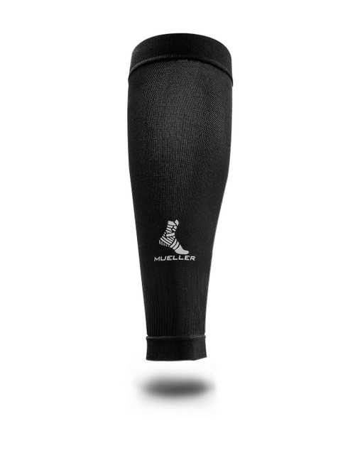 Vist Large View of Product Image Which is GRAD COMP CALF SLEEVE PERF BLACK LG