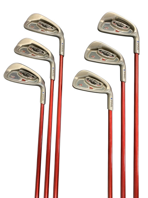 Vist Large View of Product Image Which is Used Ping I15 5-PW Mens Iron Set RH 5I-PW