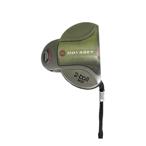 Vist Large View of Product Image Which is Used Odyssey WHITE HOT 2-BALL MID Mens Putter RH