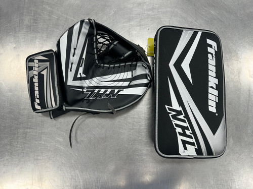 Vist Large View of Product Image Which is Used Franklin GC 130/GB140 SET Street Goalie Catcher Jr Black SM