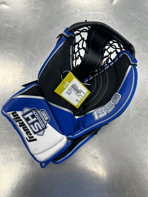 Vist Large View of Product Image Which is Used Franklin SH COMP 1350 Street Goalie Catcher Sr Black MD