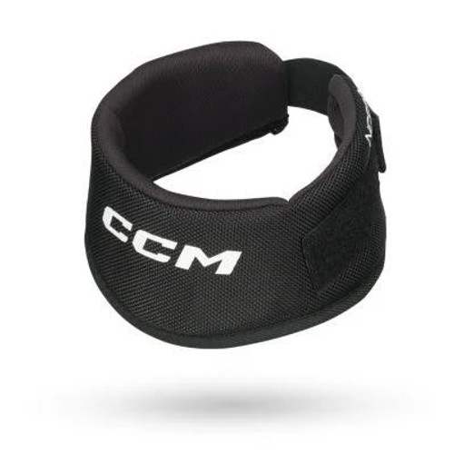 Vist Large View of Product Image Which is New CCM NG600 NECK GUARD Hockey Neck Guard Black