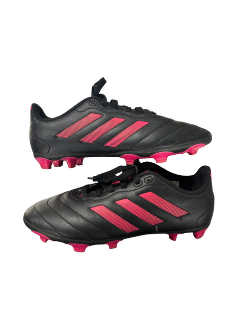 Vist Large View of Product Image Which is Used Adidas Soccer Cleats Black Junior 02.5