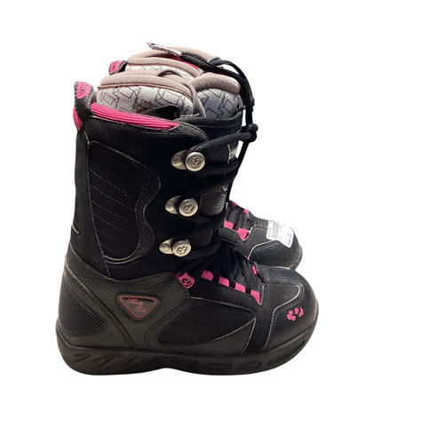 Vist Large View of Product Image Which is Used ThirtyTwo PRION Girls Snowboard Boots Black Junior 05