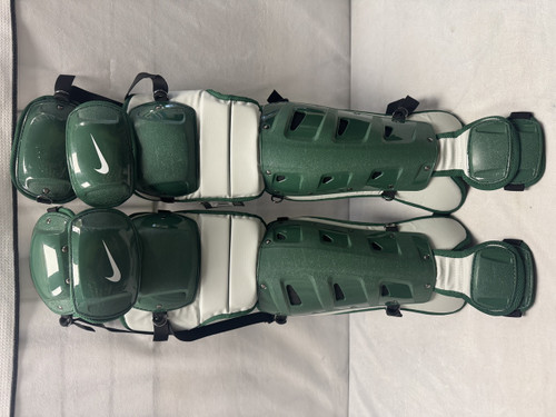 Vist Large View of Product Image Which is Used Nike VAPOR Catchers Leg Guards Dark Green Adult