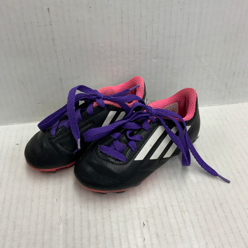Vist Large View of Product Image Which is Used Adidas Soccer Cleats Black Youth 10.0