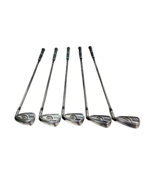 Vist Large View of Product Image Which is Used Ping G WHITE DOT Mens Iron Set RH 5I-9I